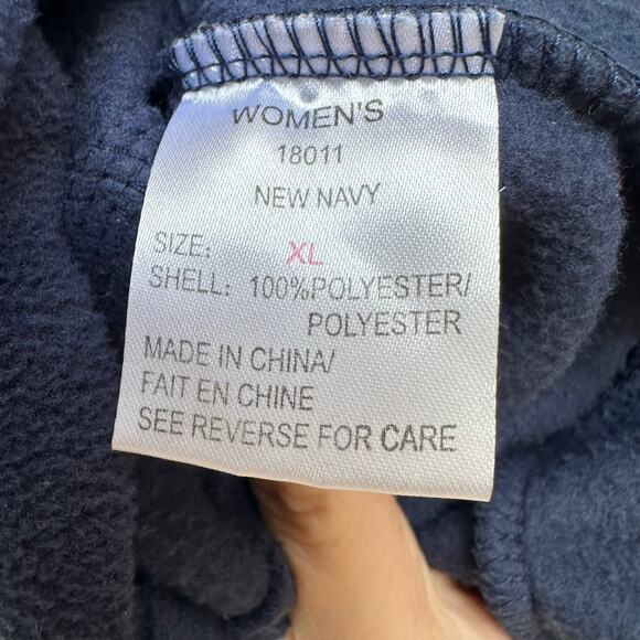 Woolrich Women’s Fleece Vest - XL - New Navy - Picture 6 of 6